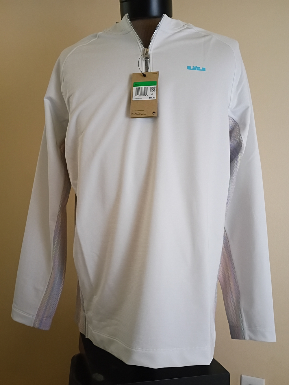 Nike LeBron DNA Men’s Dri-FIT 1/4 Zip Basketball Top FZ1030-121 - NWT XL $90.00 - Picture 2 of 9